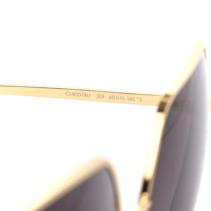 Celine Oversized Square Metal Sunglasses CL40078U Grey 7 of 7