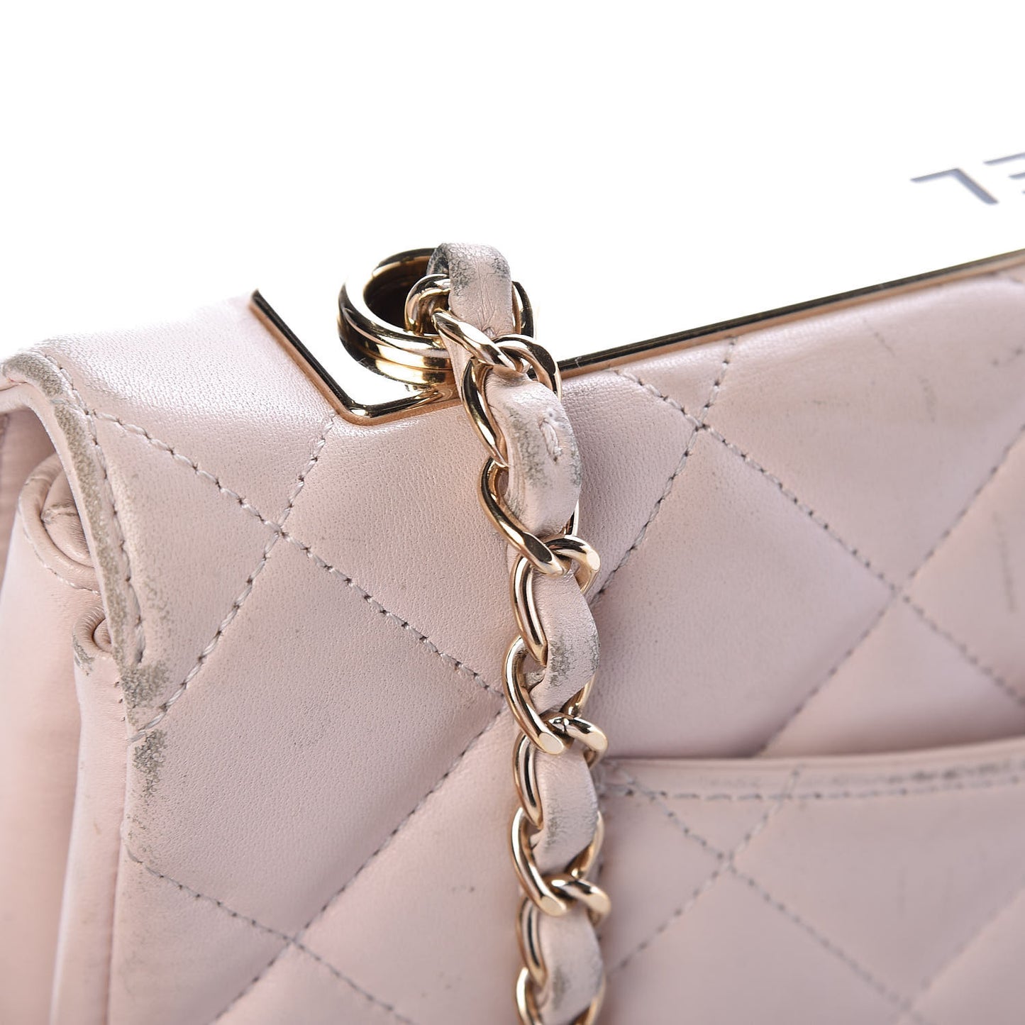 Lambskin Quilted Medium Trendy CC Flap Pink