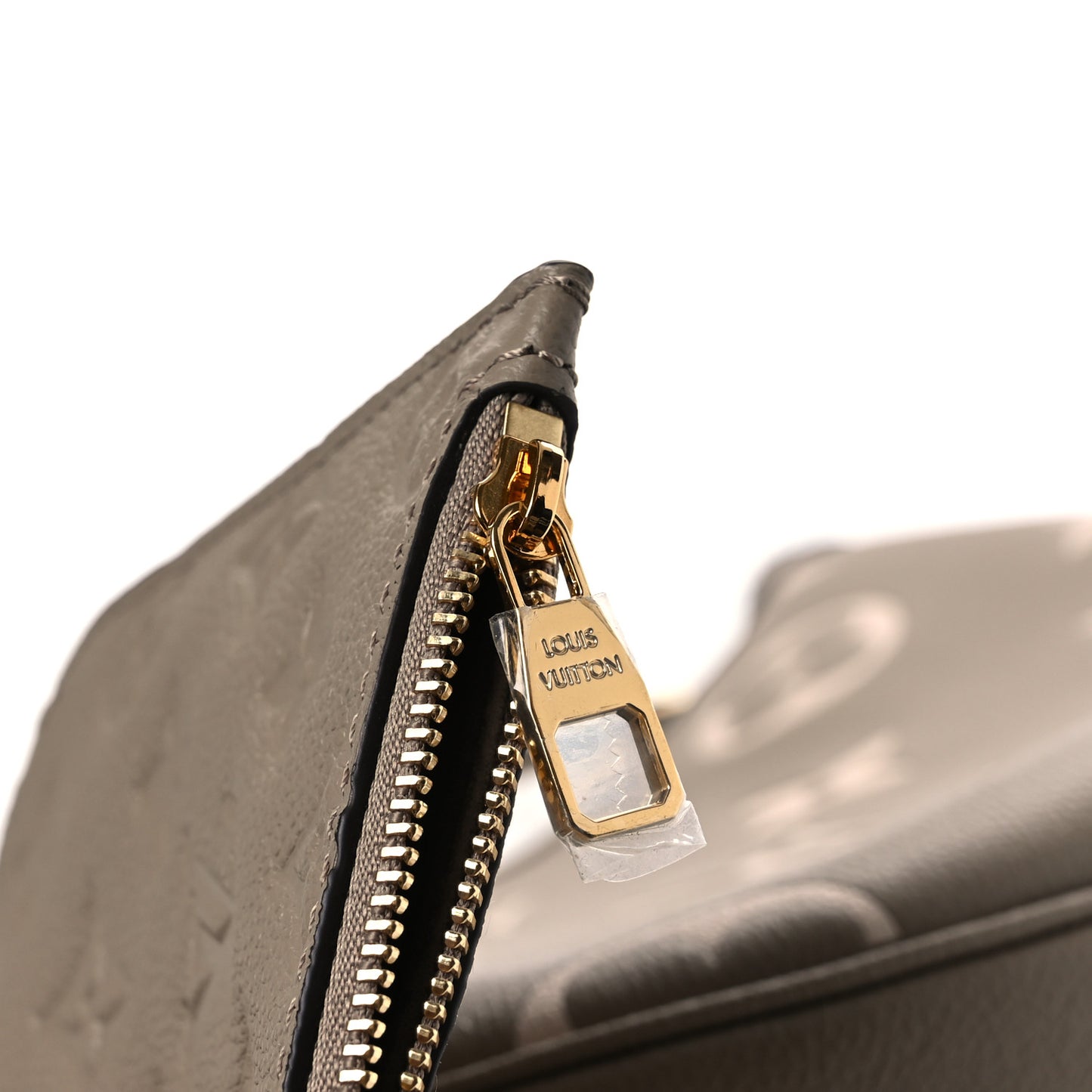 Empreinte Monogram Giant Loop Hobo Dove Gray Cream