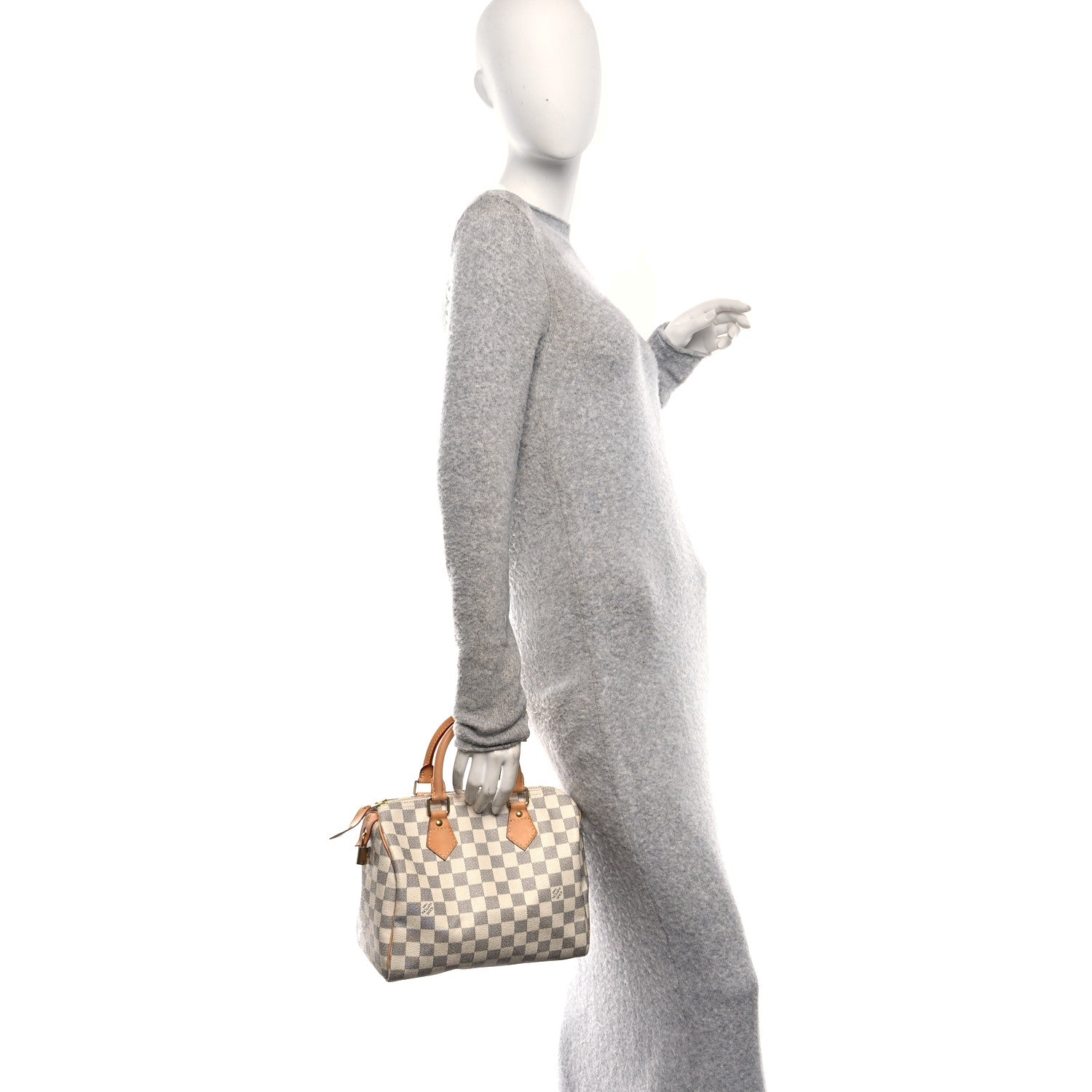 Louis Vuitton Damier Azur Speedy 25 2 of 10