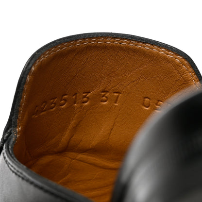 Gucci Calfskin Womens Princetown Slippers 37 Black 6 of 13