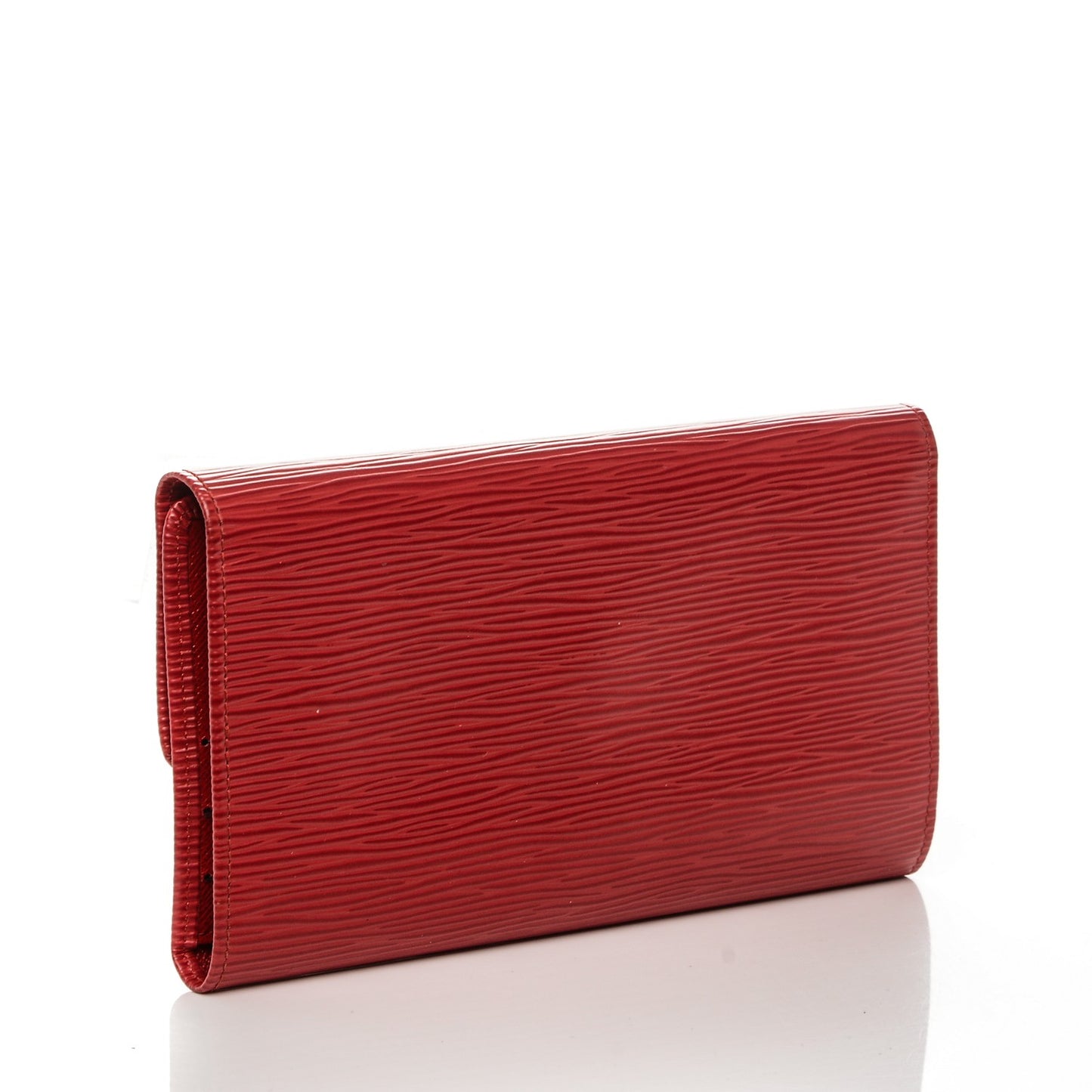 Epi Porte Tresor International Wallet Castillan Red