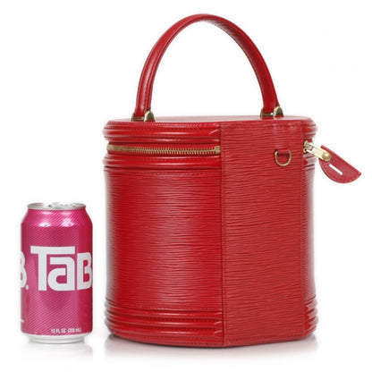 Louis Vuitton Epi Cannes Castillan Red 2 of 10