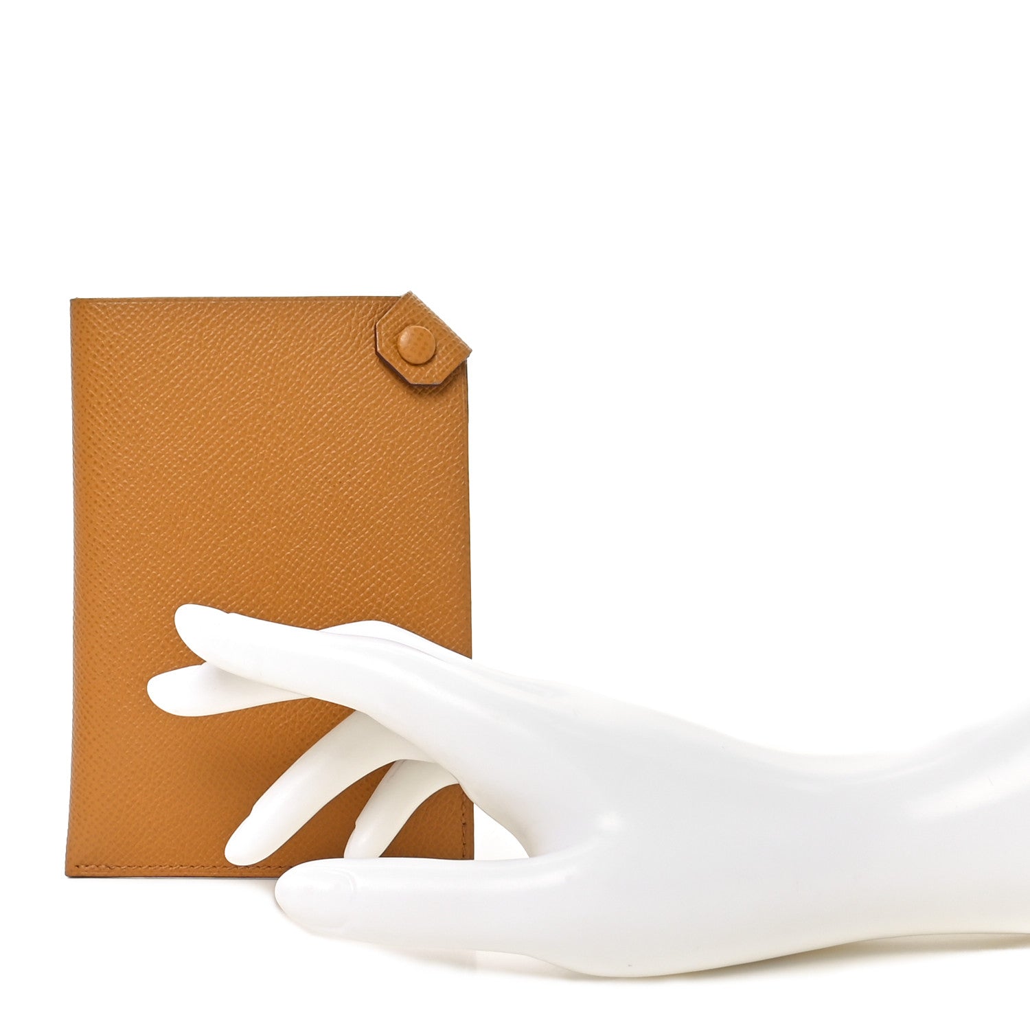 Hermes Epsom Tarmac PM Passport Holder Sesame 2 of 7