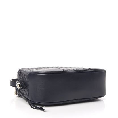 Gucci Soft Microguccissima Mini Bree Messenger Bag Blue 4 of 9