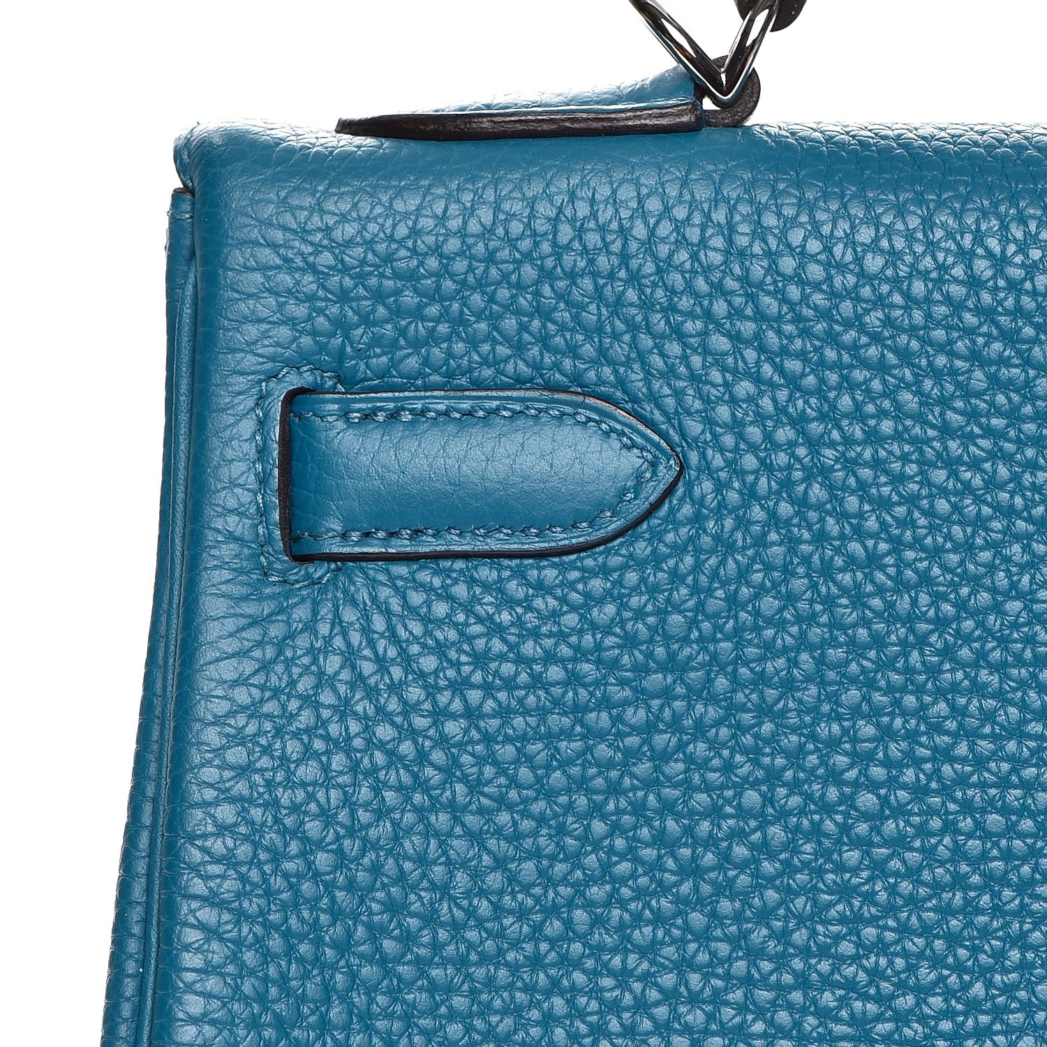 Hermes Togo Kelly Retourne 32 Bleu Izmir 22 of 35