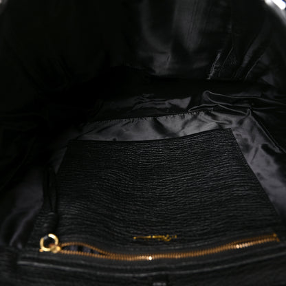 3.1 Phillip Lim Textured Calfskin Large Pashli Satchel Black 4 of 8