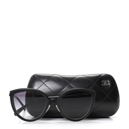 Chanel Cat Eye Sunglasses 4222 Black 8 of 8