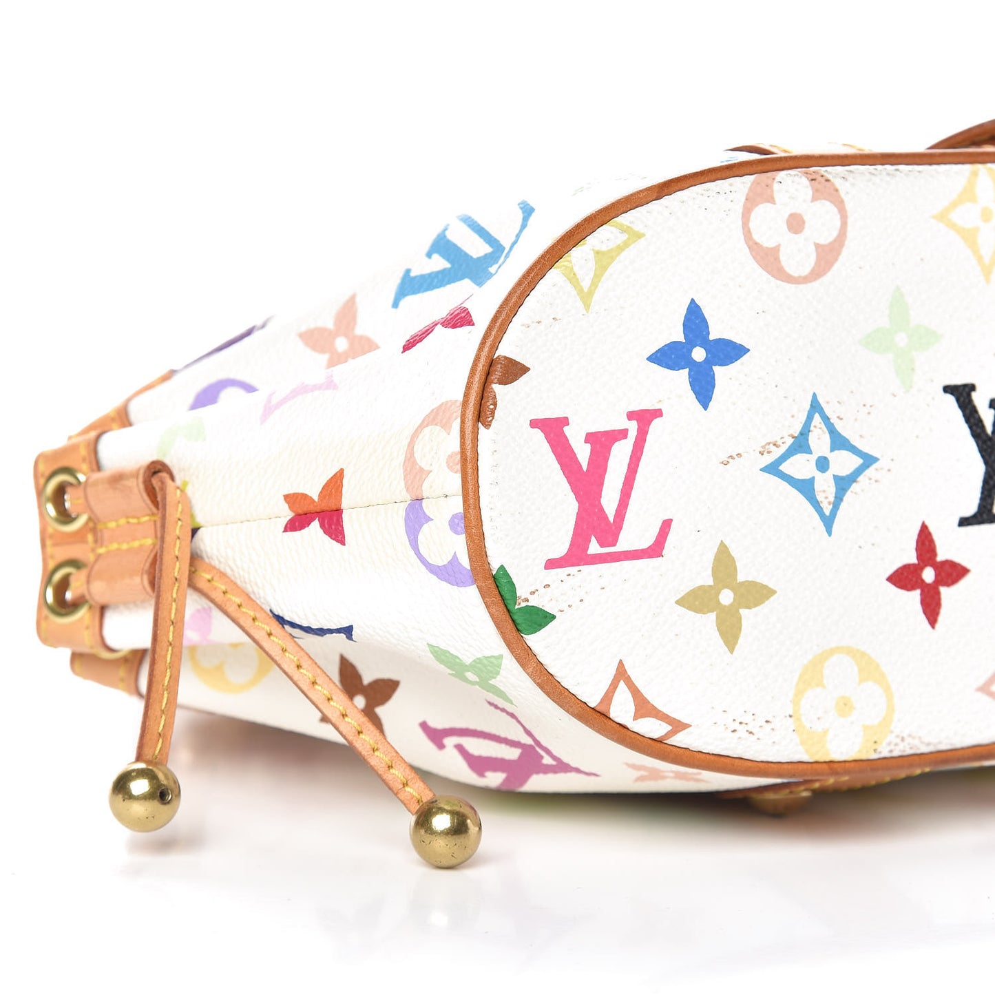 Monogram Multicolor Theda GM White