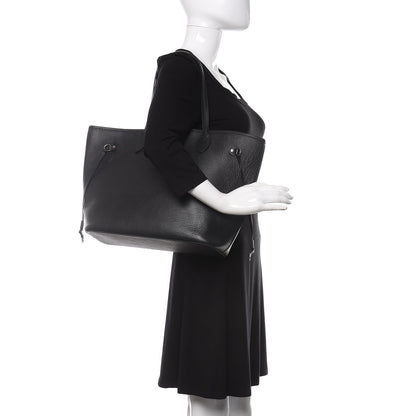 Louis Vuitton Epi Neverfull MM Black 2 of 9