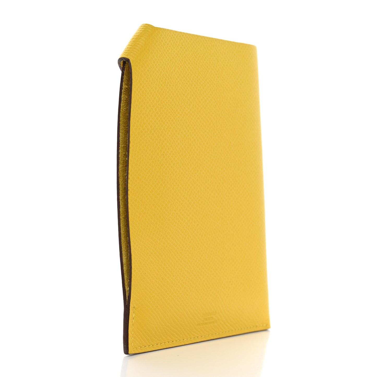 Epsom Tarmac PM Passport Holder Jaune De Naples