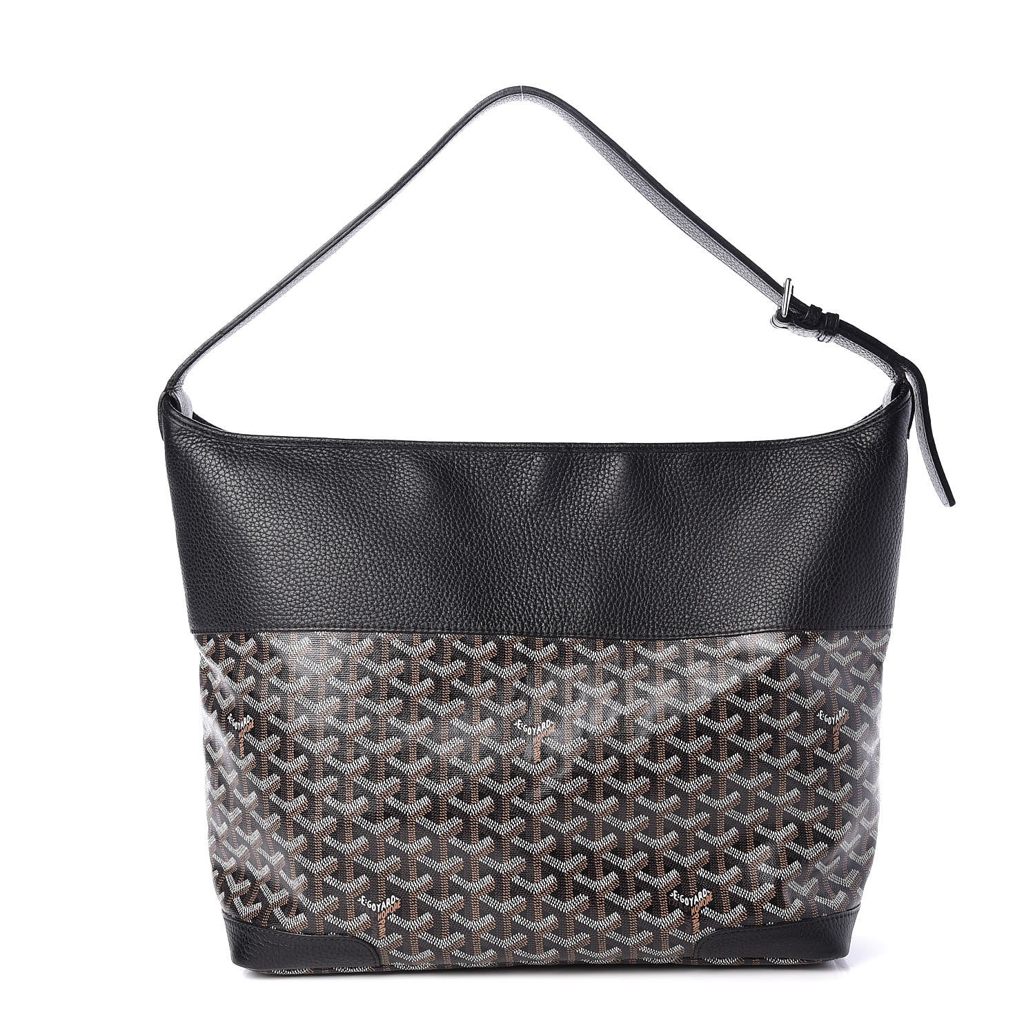Goyard Goyardine Grenadines Hobo Black 1 of 11
