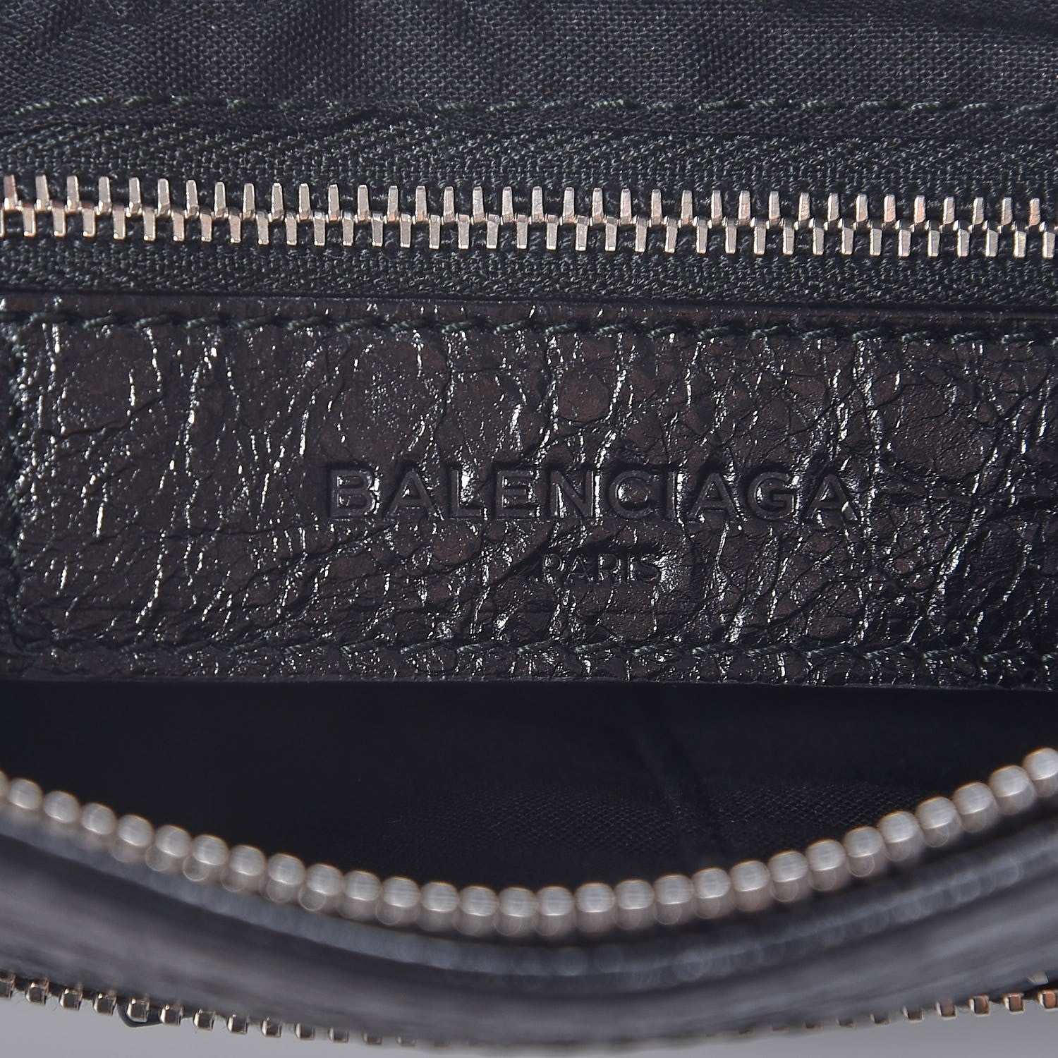 Balenciaga Agneau Classic Silver Hardware Hip Black 7 of 8