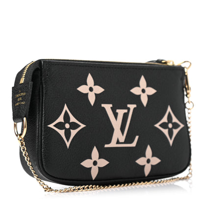 Louis Vuitton Empreinte Monogram Giant Mini Pochette Accessories Black 2 of 4