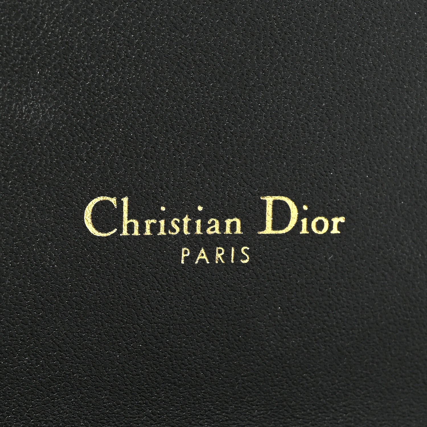 Christian Dior Calfskin Petites Fleurs Print Caro Pouch With Chain Black Multicolor 7 of 12