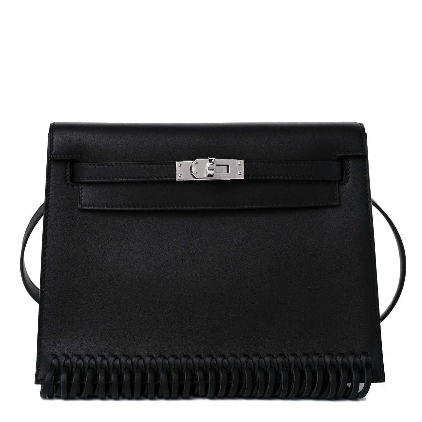 Swift Kelly Danse Anate Fringed Belt Bag Black