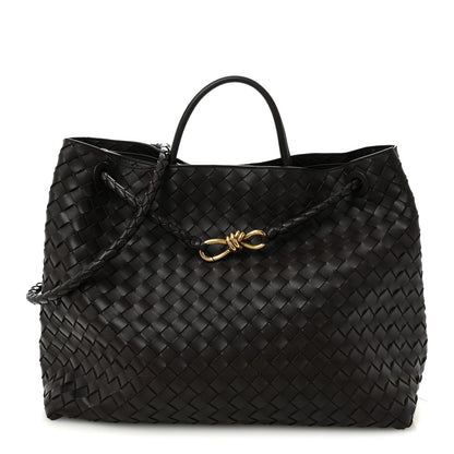 Bottega Veneta Nappa Intrecciato Large Andiamo Shoulder Bag Fondant 1 of 9