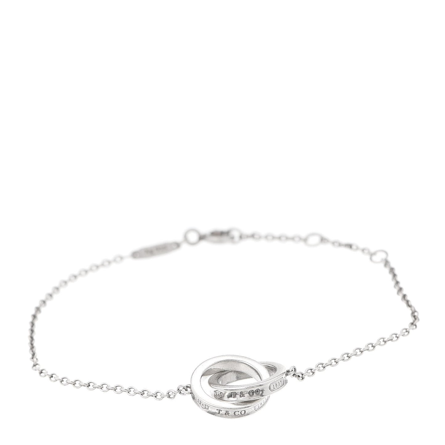 Sterling Silver 1837 Interlocking Bracelet