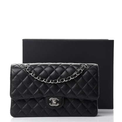 Chanel Caviar Quilted Medium Double Flap Black 11 of 11