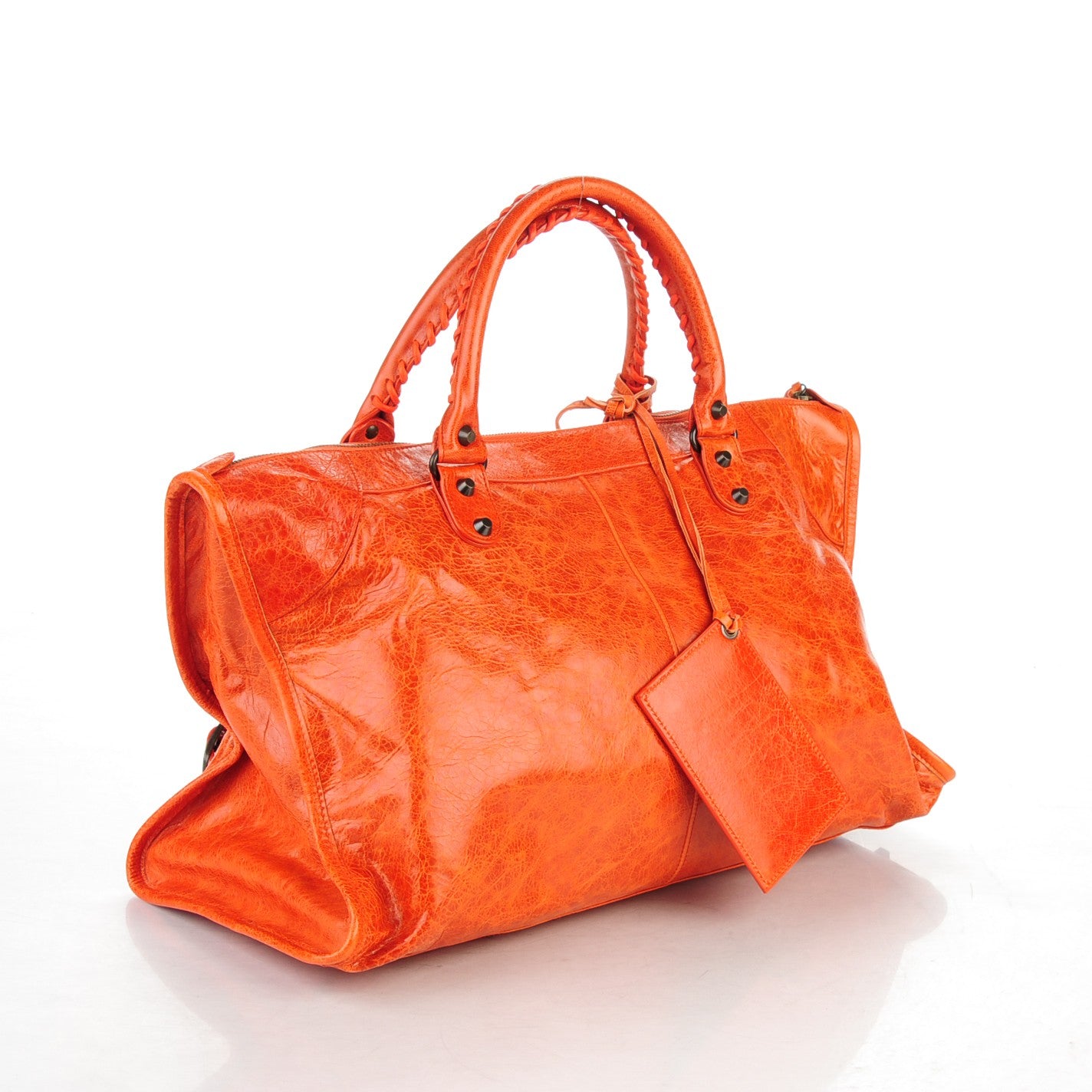 Balenciaga Agneau Work Mandarine 3 of 8