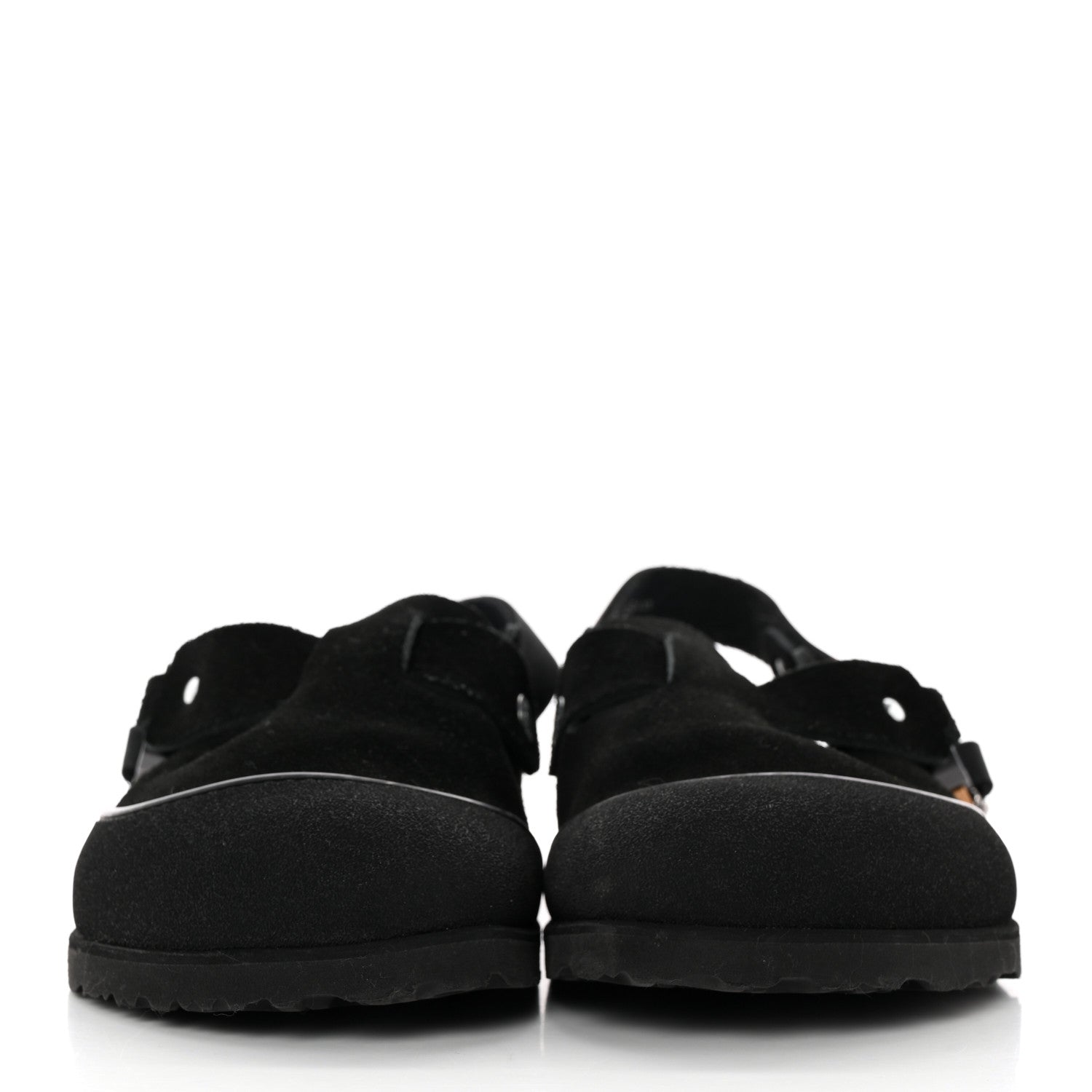 Christian Dior X BIRKENSTOCK Felted Wool Nubuck Calfskin Tokio Mule 36 Black 2 of 12