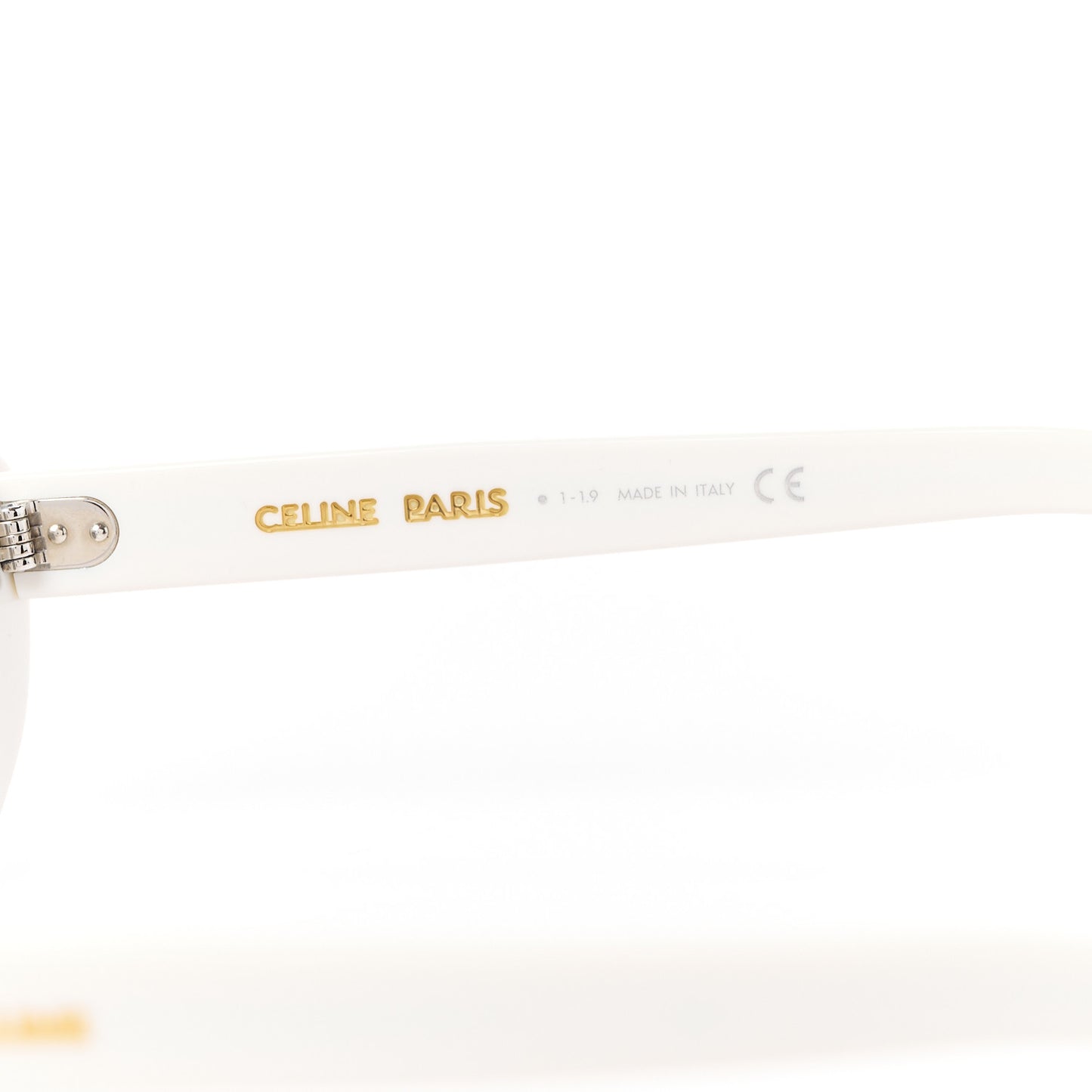 Acetate Cat Eye Sunglasses CL40095U White