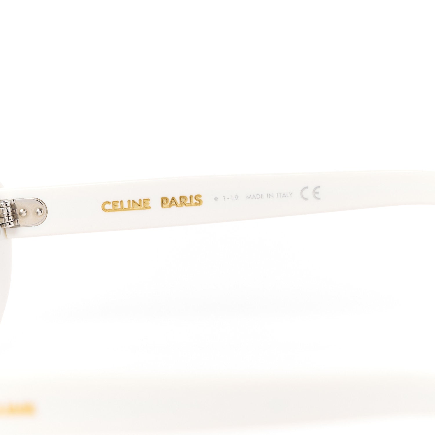 Celine Acetate Cat Eye Sunglasses CL40095U White 6 of 8