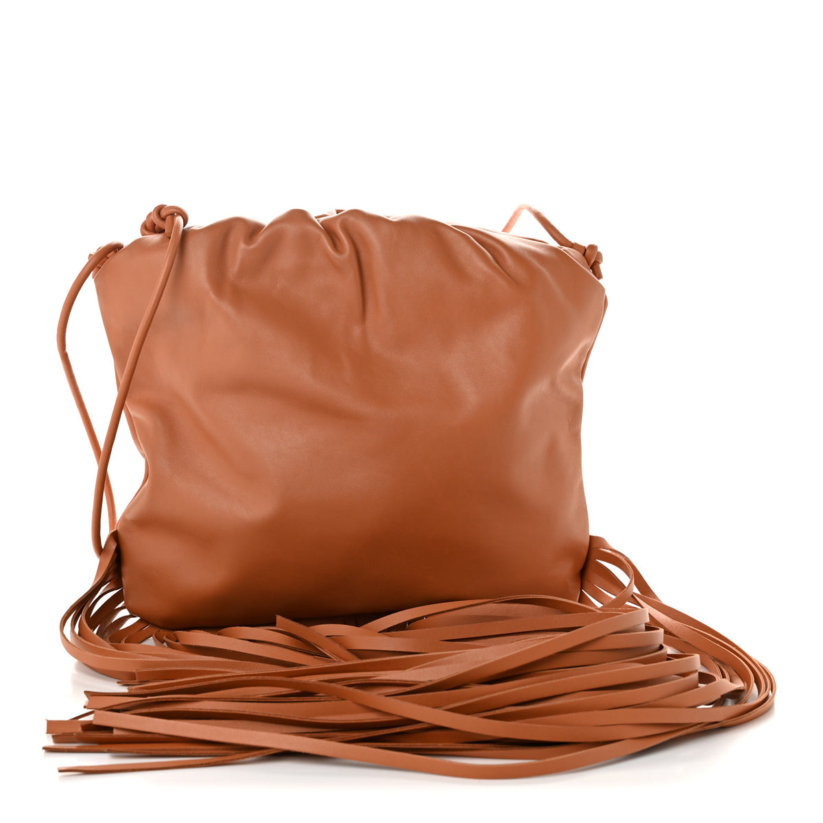 Nappa The Fringe Pouch Shoulder Bag Clay