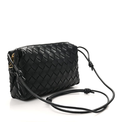 Bottega Veneta Nappa Intrecciato Small Loop Camera Bag Black 3 of 9