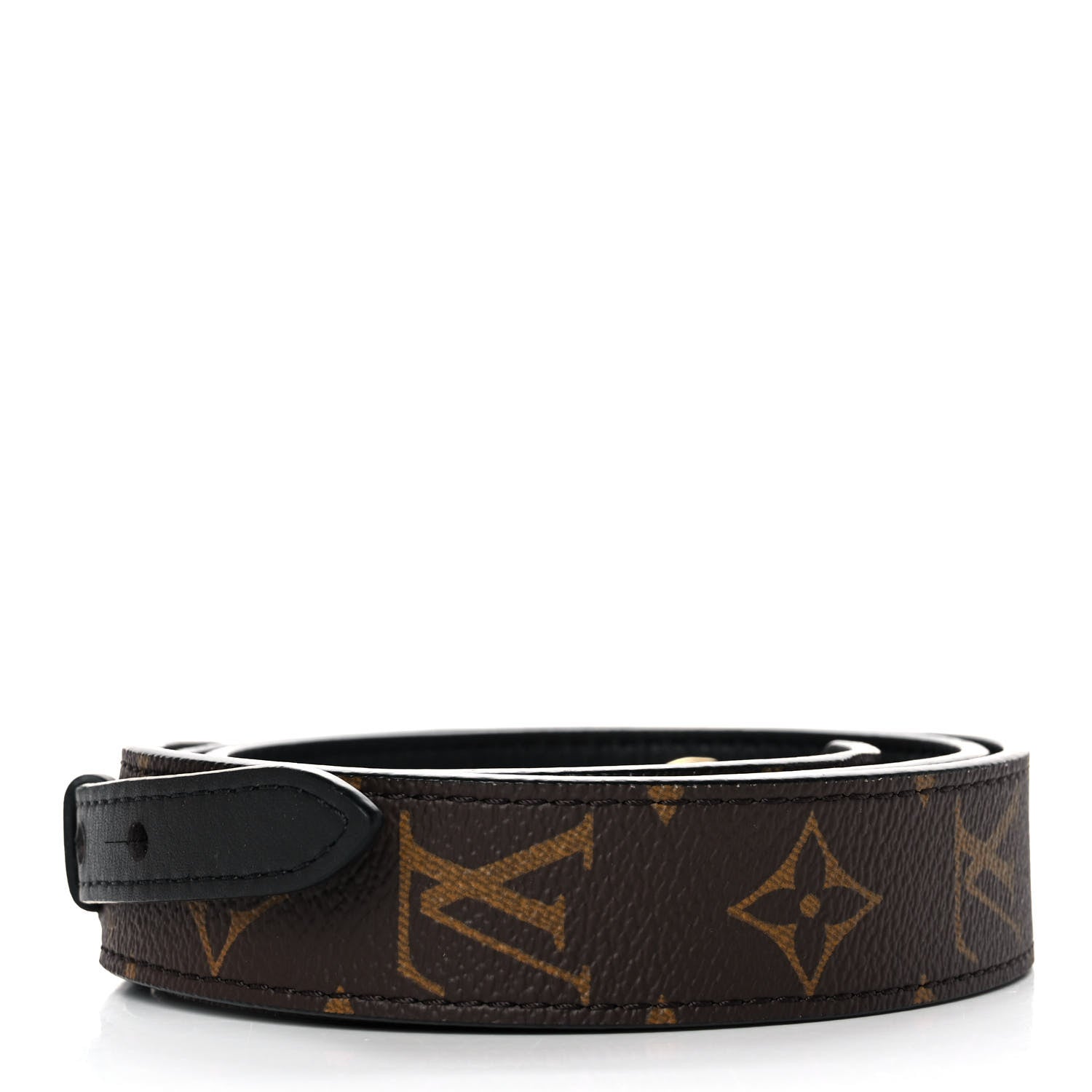 Louis Vuitton Monogram Bandouliere Shoulder Strap XL Black 2 of 7