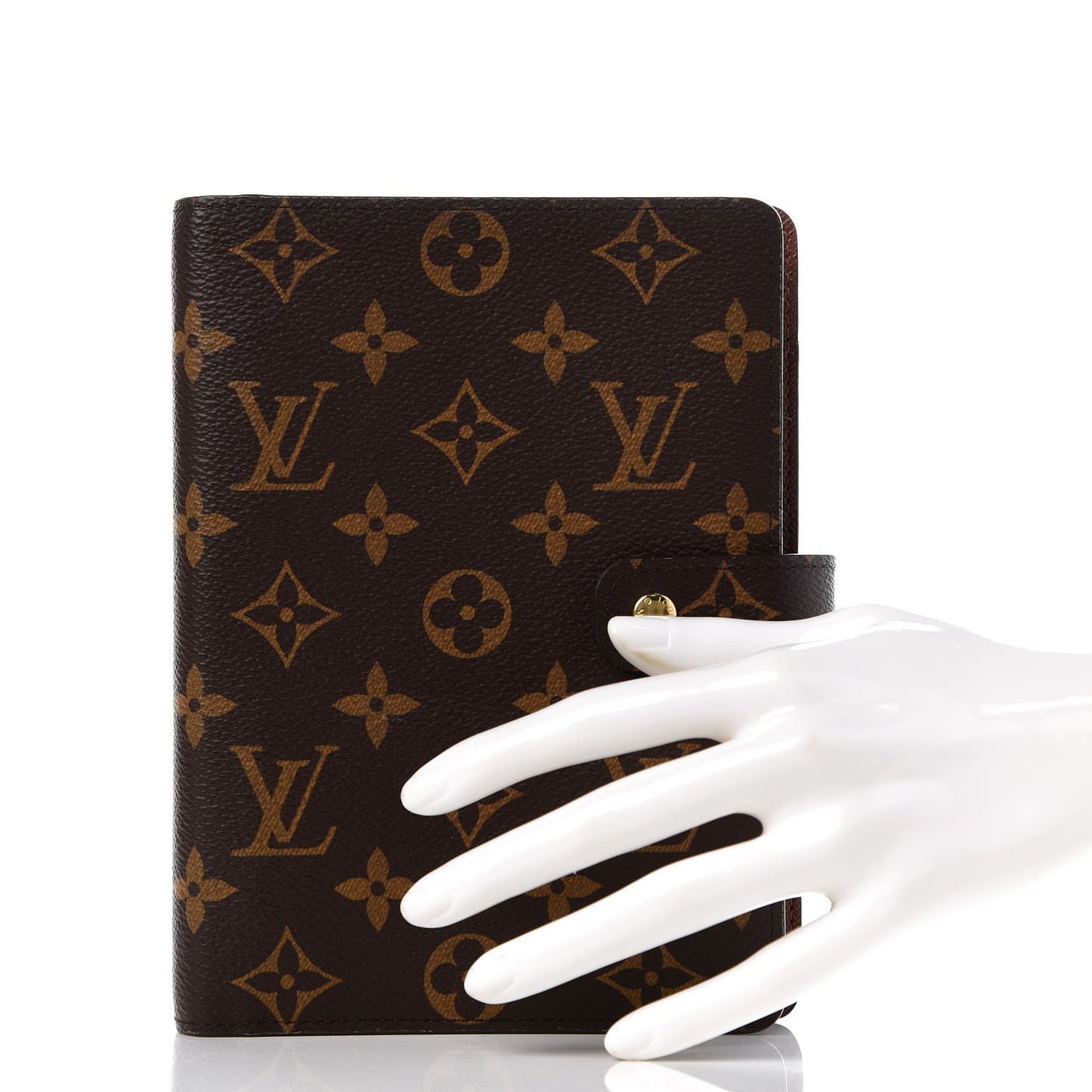 Monogram Medium Ring Agenda Cover
