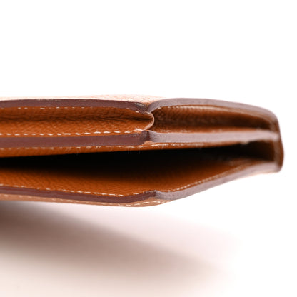 Hermes Epsom Bearn Gusset Wallet Gold 9 of 15
