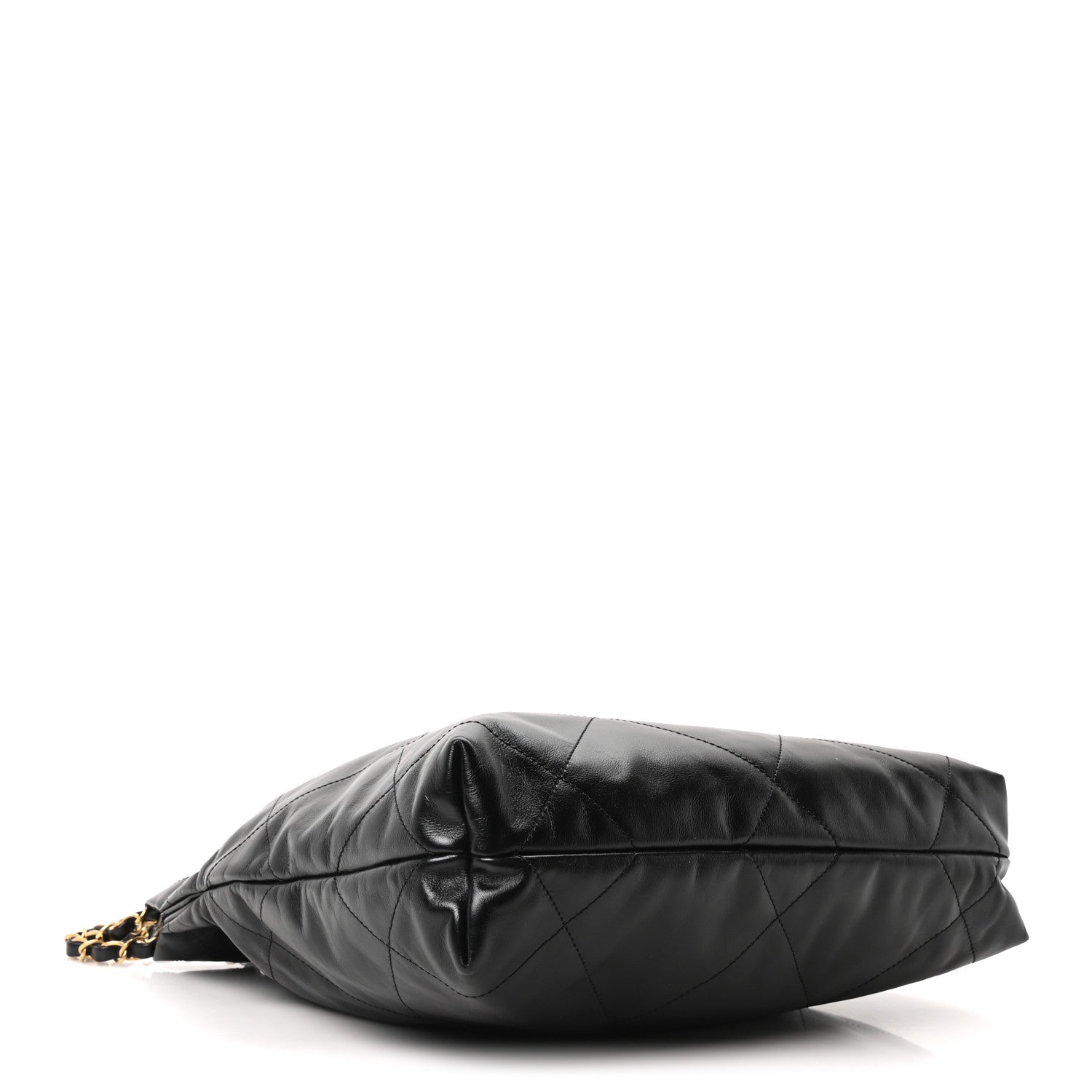 Chanel Shiny Calfskin Quilted Small Chanel 22 Black 5 of 11