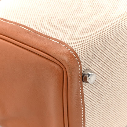 Hermes Toile Swift Kelly Retourne 32 Gold 14 of 18