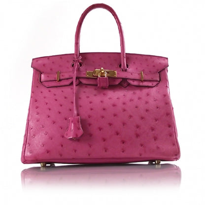 Hermes Ostrich Birkin 30 Fuchsia 1 of 12