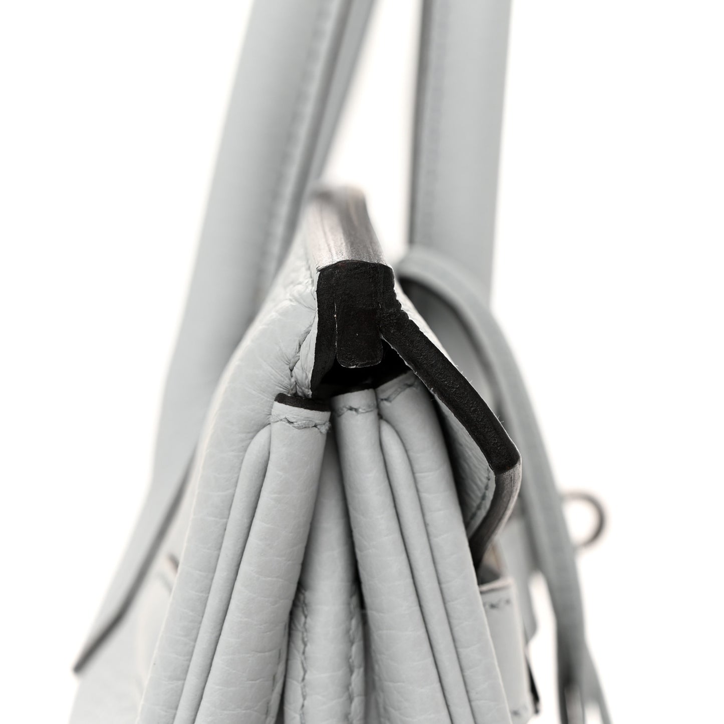 Taurillon Clemence Birkin 30 Bleu Pale