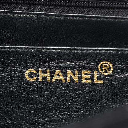 Chanel Lambskin Quilted Jumbo Single Flap Black 6 of 21