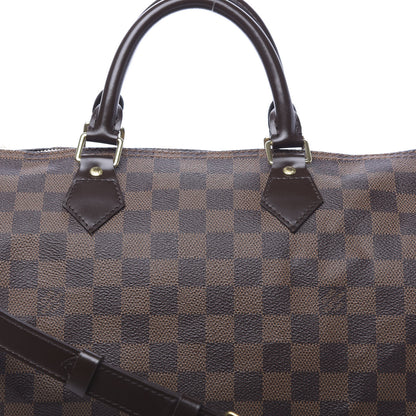 Louis Vuitton Damier Ebene Speedy Bandouliere 35 11 of 12
