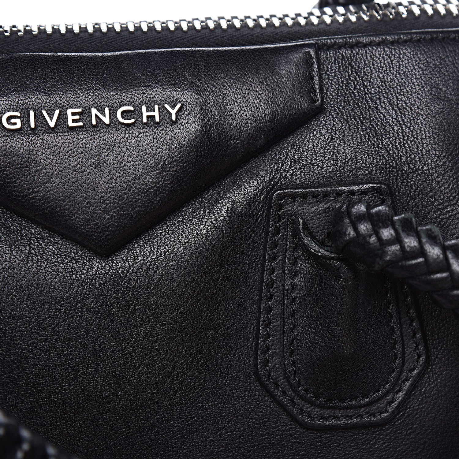 Givenchy Calfskin Braid Small Antigona Black 22 of 22