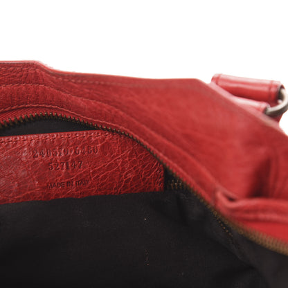 Balenciaga Agneau Classic Hardware Town Rouge Coquelicot 11 of 12