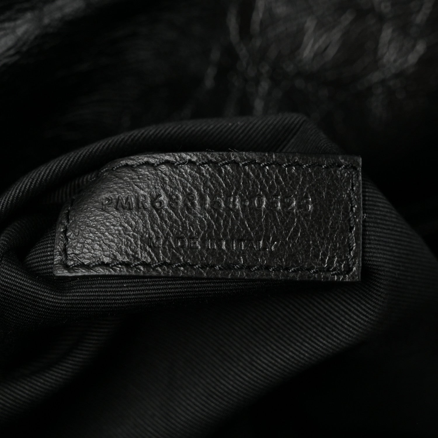 Saint Laurent Crinkled Calfskin Matelasse Monogram Medium Niki Chain Satchel Black 7 of 10