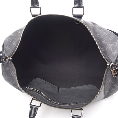 Louis Vuitton Monogram Eclipse Keepall Bandouliere 45 5 of 10