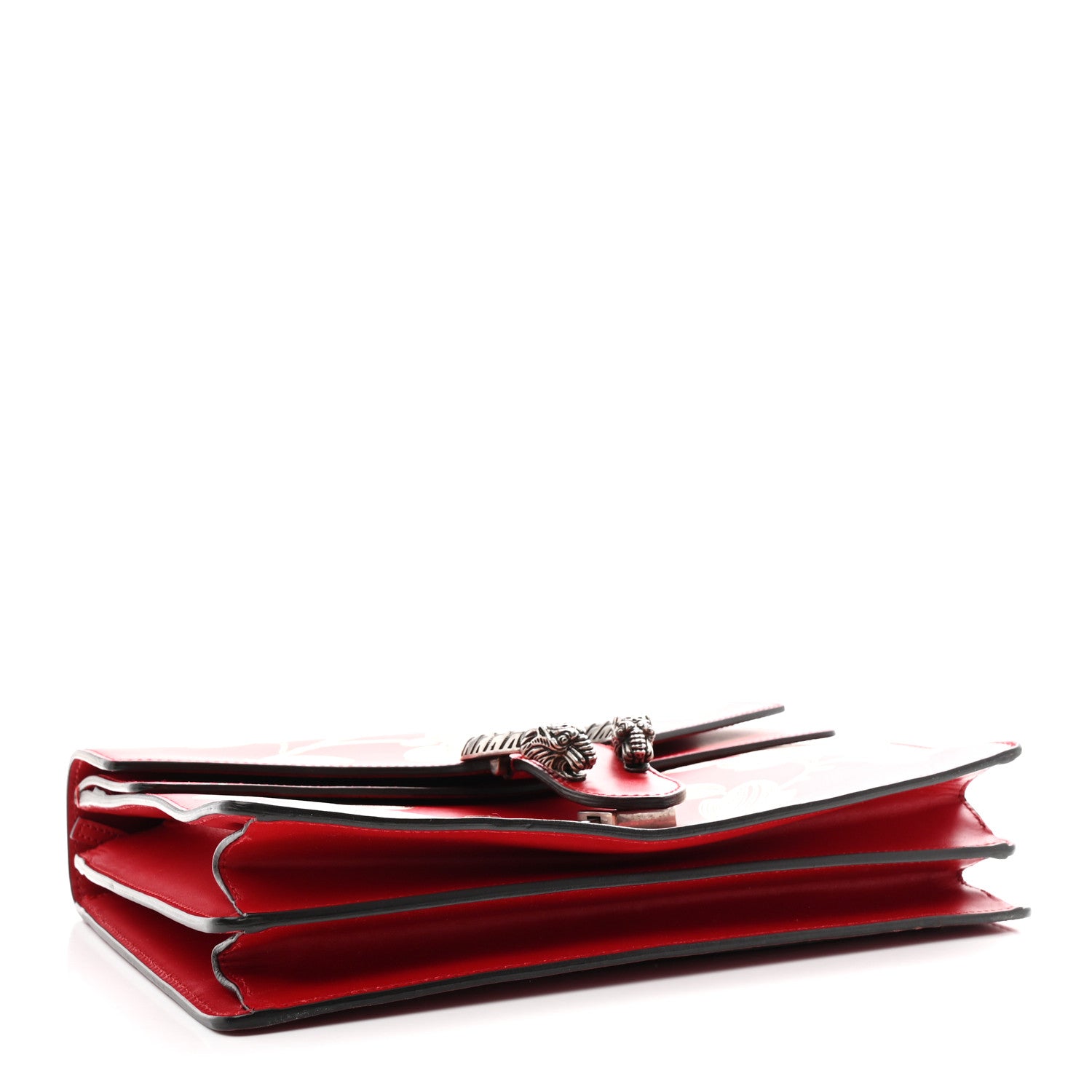 Gucci Calfskin Chinese New Year Medium Dionysus Shoulder Bag Hibiscus Red 4 of 11