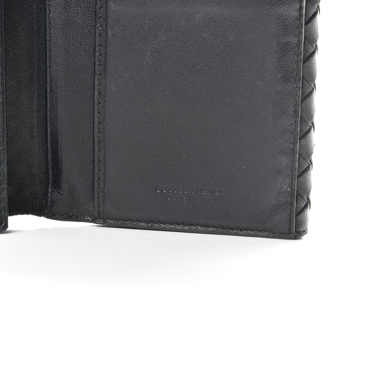 Bottega Veneta Nappa Intrecciato Continental Wallet Black 6 of 9