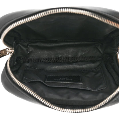 Saint Laurent Lambskin Y Quilted Monogram Loulou Cosmetic Case Black 5 of 10