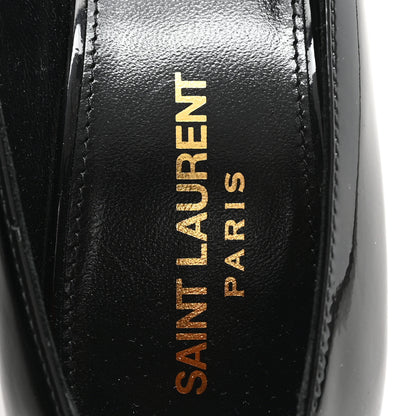 Saint Laurent Patent Instinct Pumps 37 Black 8 of 10