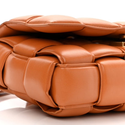 Bottega Veneta Nappa Maxi Intreccio Padded Cassette Crossbody Bag Caramel 9 of 11