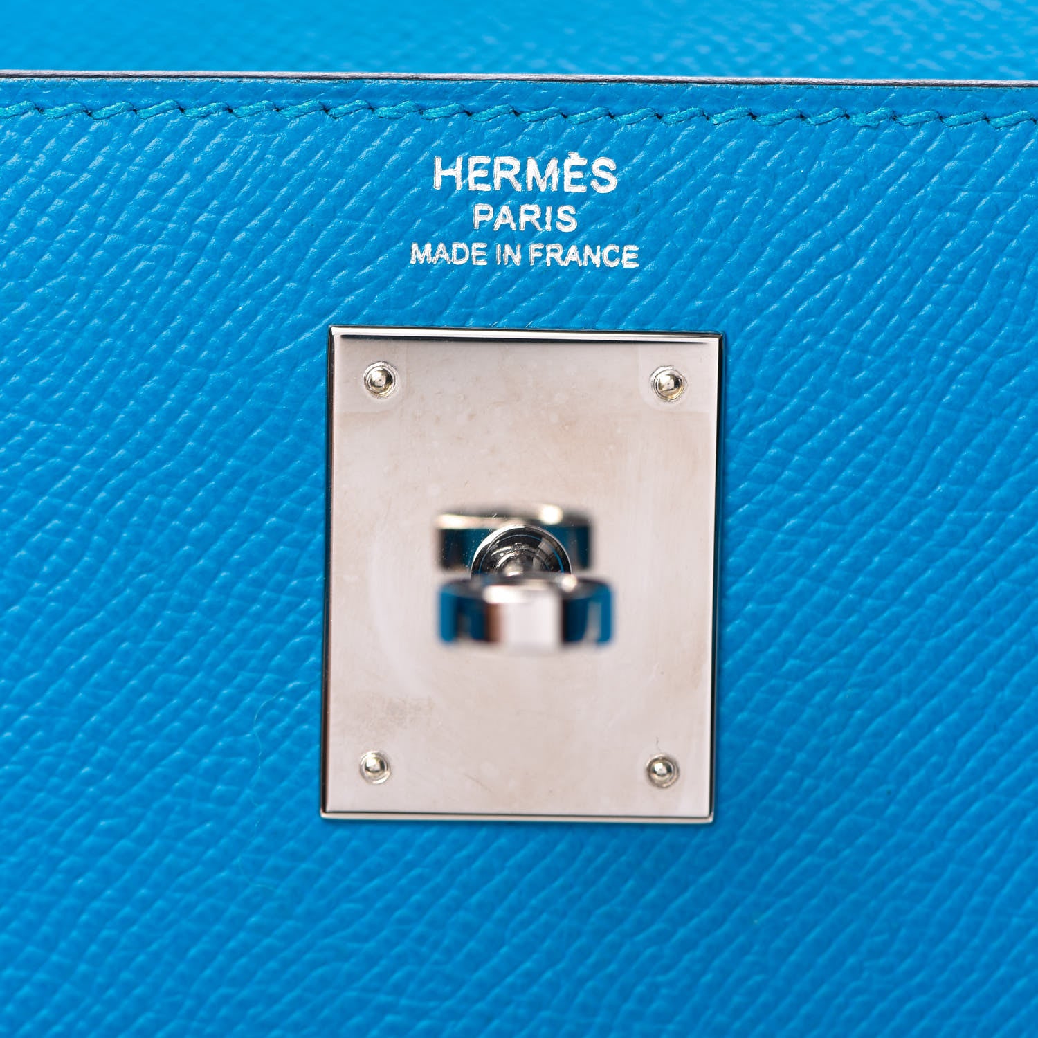 Hermes Epsom Kelly Sellier 32 Bleu Zanzibar 28 of 36