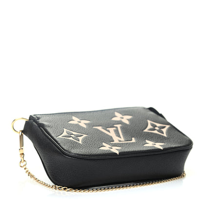 Louis Vuitton Empreinte Monogram Giant Mini Pochette Accessories Black 3 of 4