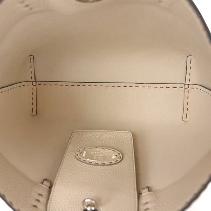 Fendi Cuoio Romano Selleria Bi-Color Carla Shopping Tote English Rose Camelia 5 of 9